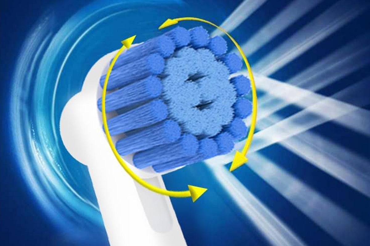 8Pcs Sensitive Gum Care Replacement Brush Head Compatible with Oral B Pro Electric Toothbrush