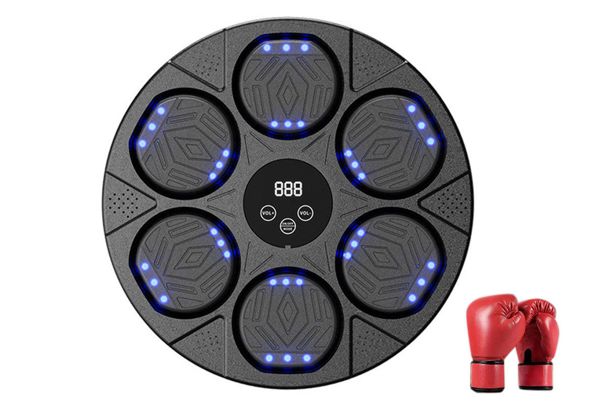 Electric Music Boxing Machine Bluetooth Smart Boxing Training Wall Mount Machine