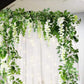 4Pcs Artificial Silk Wisteria Vine Hanging Garland 1.8 m for Home and Garden Decoration