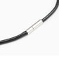 5Pcs 3mm Braided Necklace Cord Adjustable Rope with Copper Buckle for DIY Jewelry-Black