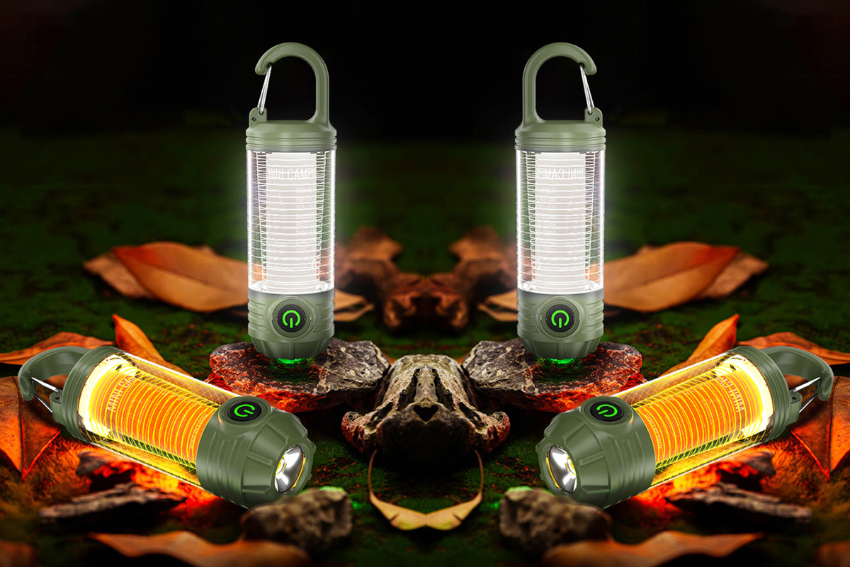 Camping Keychain Light LED Mini Lantern with Hook
