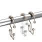 12Pcs Shower Curtain Hooks Rings Double Glide Shower Hooks Rings