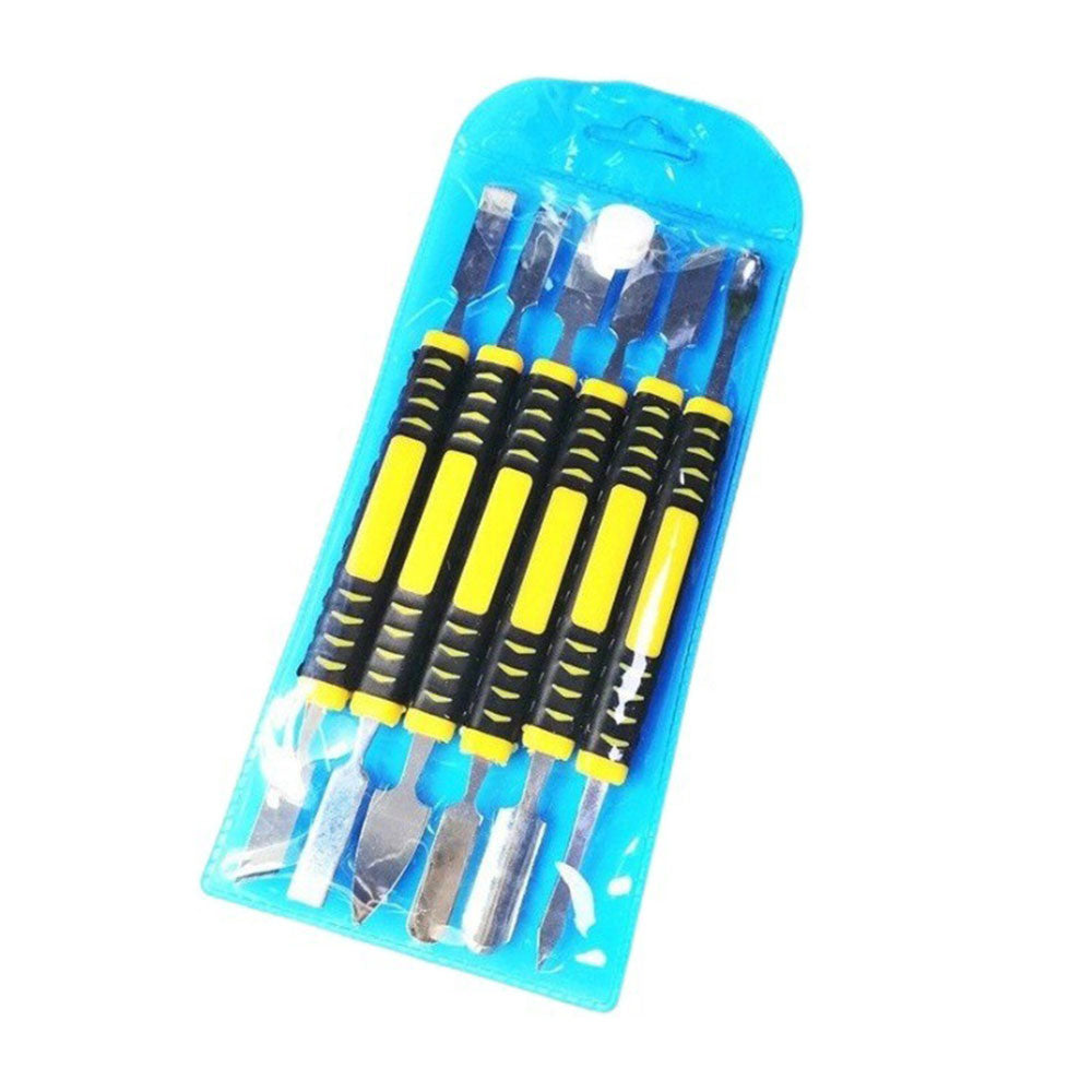 6Pcs Stainless Steel Electronics Repair Tool Kit Boot Stick For Mobile Phone Digital Metal Crowbar