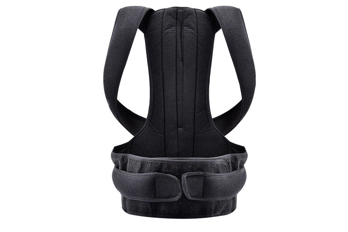 Adjustable Posture Corrector Full Back Shoulder Support Brace for Adults