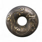 Vintage Brass Meditation Hand Bell Rotating Stress Relief Fidget Spinner Ring Hand Toy for Aldults
