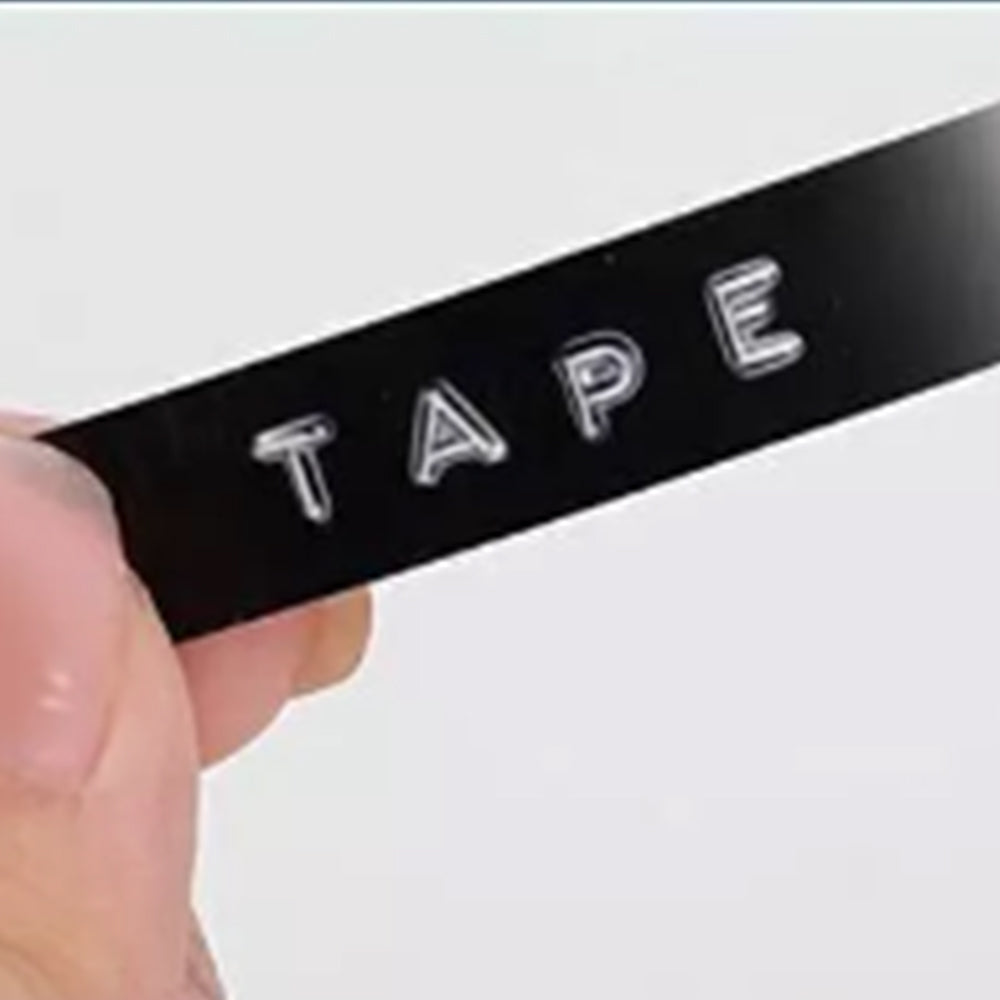 2Pcs Embossing Label Maker Machine with Six Multi Colour Tapes