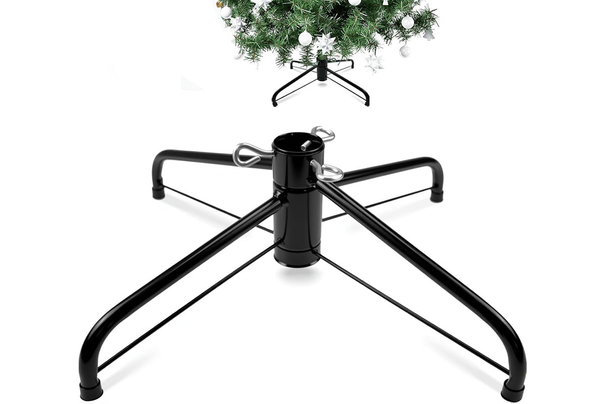 Metal Christmas Tree Stand with Folding Base Support