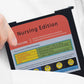 Aluminum Folding Clipboard - Portable Writing Board with Pen Holder