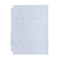 50 100Pcs 9 Grids Album Baseball Holder Sheets Double Side for Card Sleeves Photos