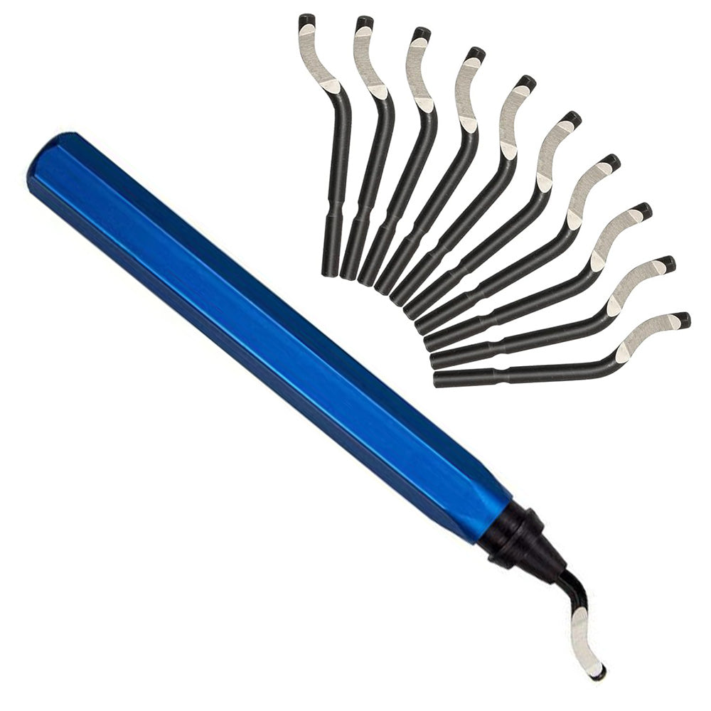 Deburring Tool with 10 High Speed Steel Blades Deburring Tool 3D Printing