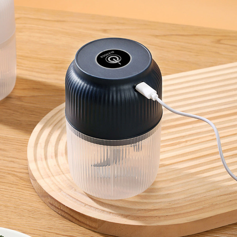 Cordless Electric Garlic Chopper Mini Meat Mincer USB Rechargeable 6 Blades Gadget