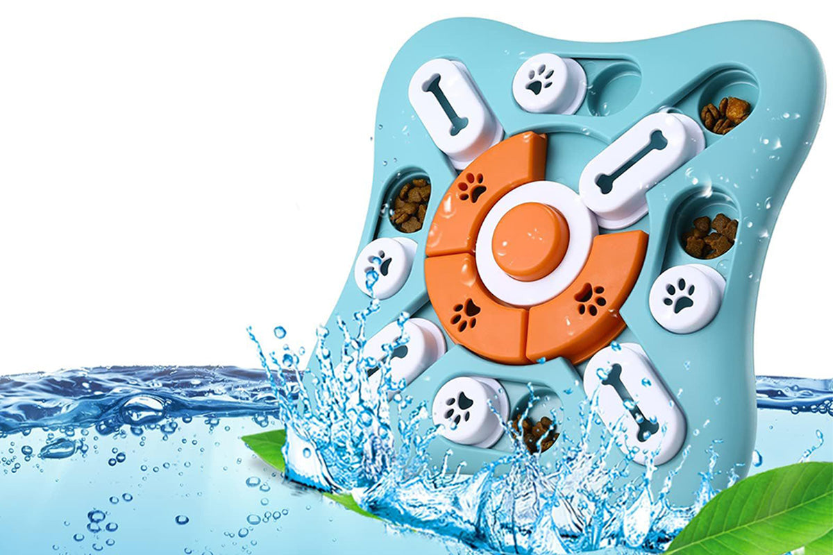 Interactive Dog Treat Puzzle Toy Slow Feeder