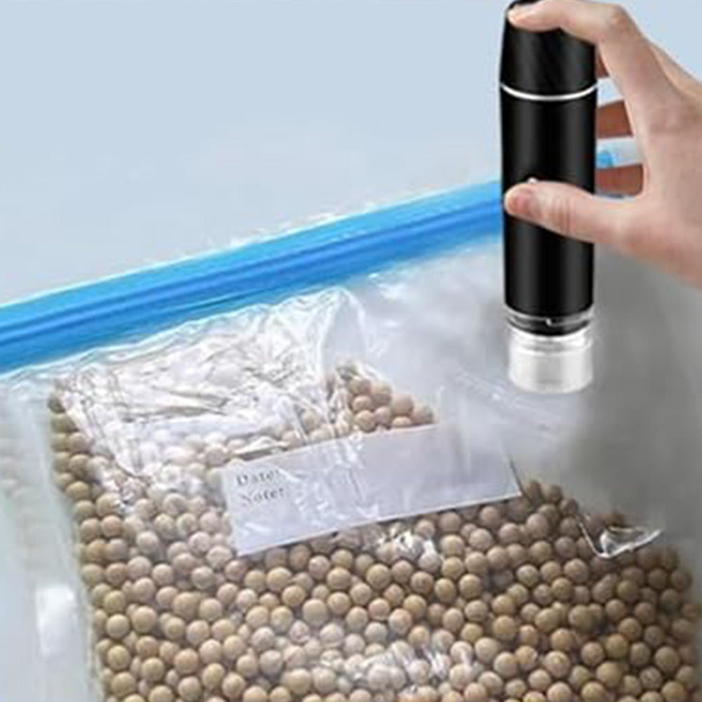 Handheld Vacuum Sealer with 30 Reusable Bags Portable Type C Charging