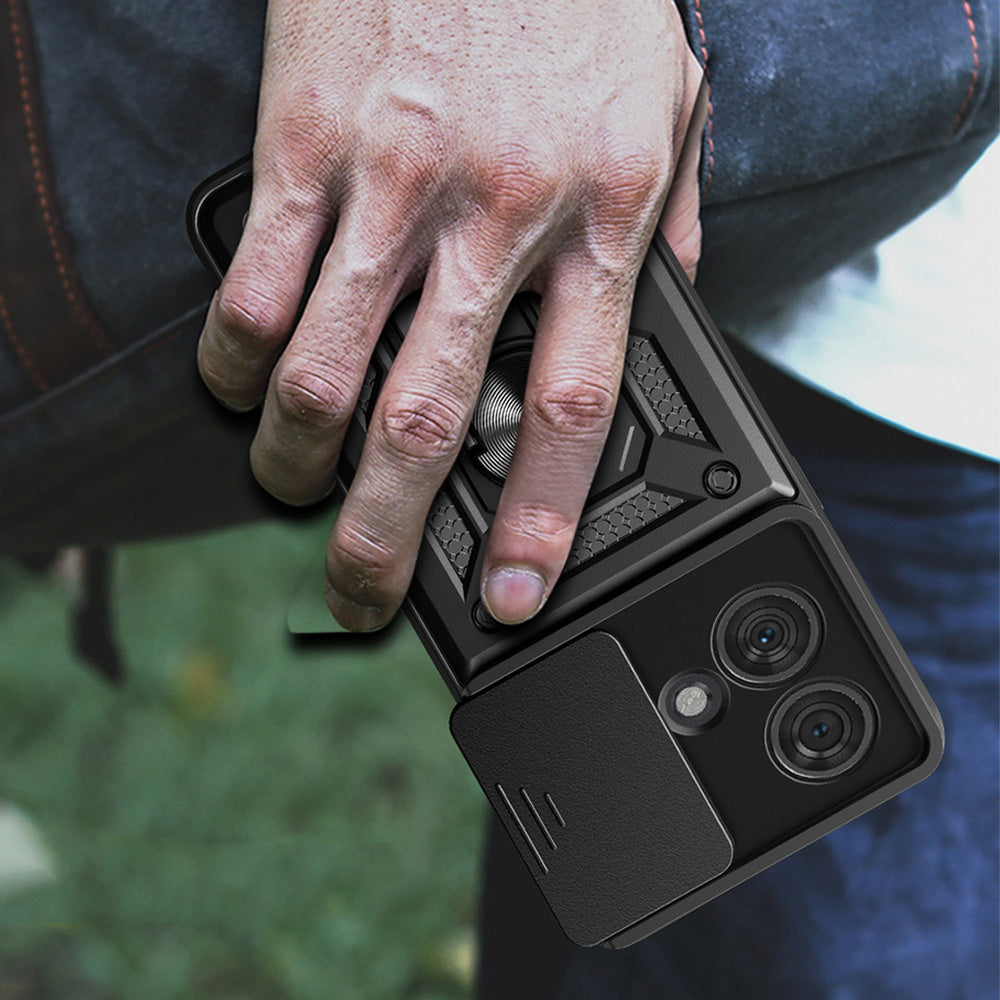 Case and Tempered Glass Screen Protector Set for Moto G86 Power