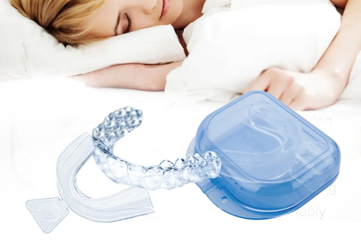 2PCS Anti Snore Sleep Devices Adjustable Mouth Guard