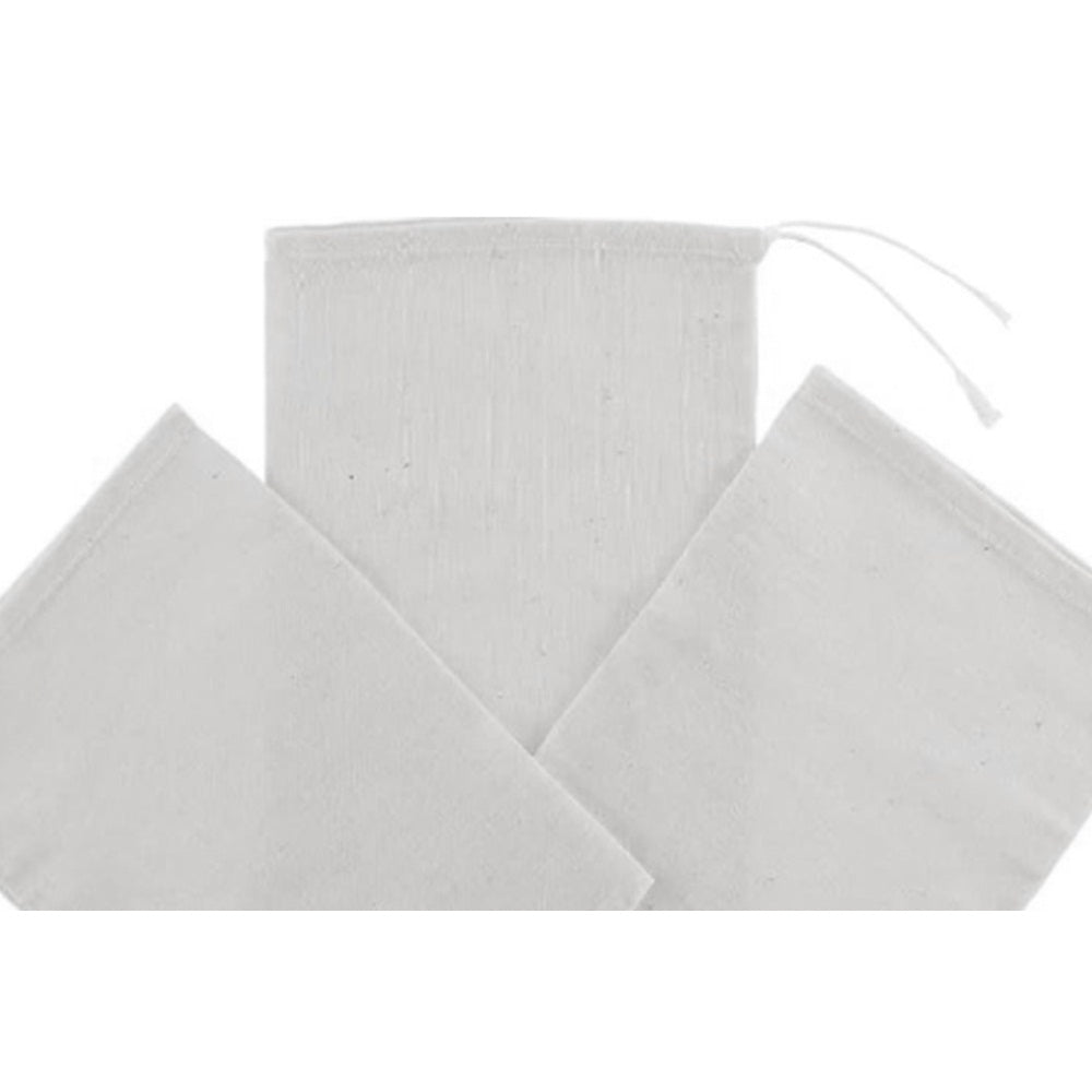 10Pcs Mesh Food Bags Filter Cotton Bags Muslin Bags