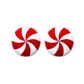 2Pcs Christmas Peppermint Knob Button Cover Christmas Decor Novelty Buttons
