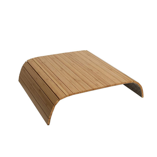 Flexible Wooden Sofa Arm Tray Serving Table Armchair Tray Foldable Armrest Protector