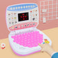 Pretend Laptop Toy with Music for Bilingual Learning Above 4 Years