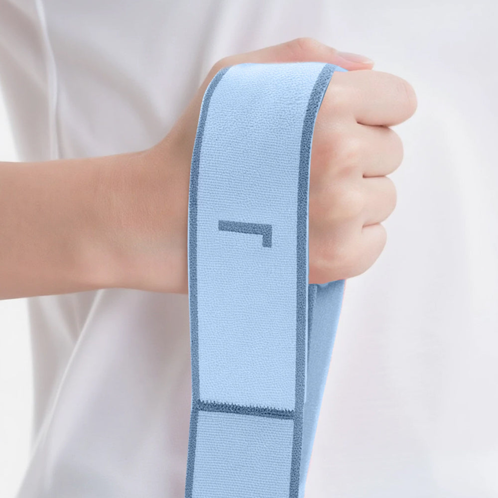 2 Pack 12 Level Resistance Bands for Yoga Pilates Workout Exercise