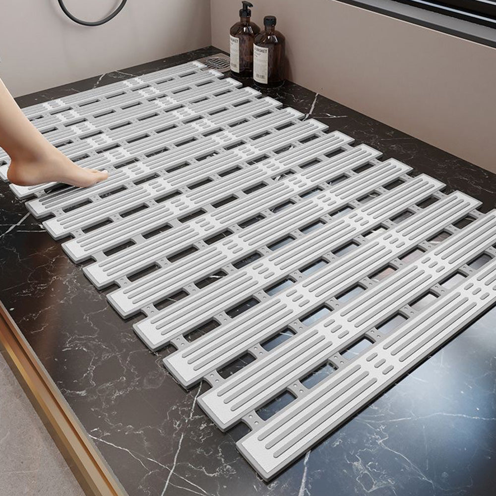Non Slip Shower Mat with Suction Cups Bath Mat for Bathroom Kitchen Wet Floor