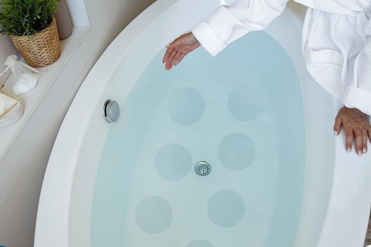Anti-Slip Shower Stickers for Tub Shower Floor Clear Non-Slip Bathtub Stickers