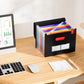 Accordion File Organizer Expanding File Folder Large Capacity Document Storage