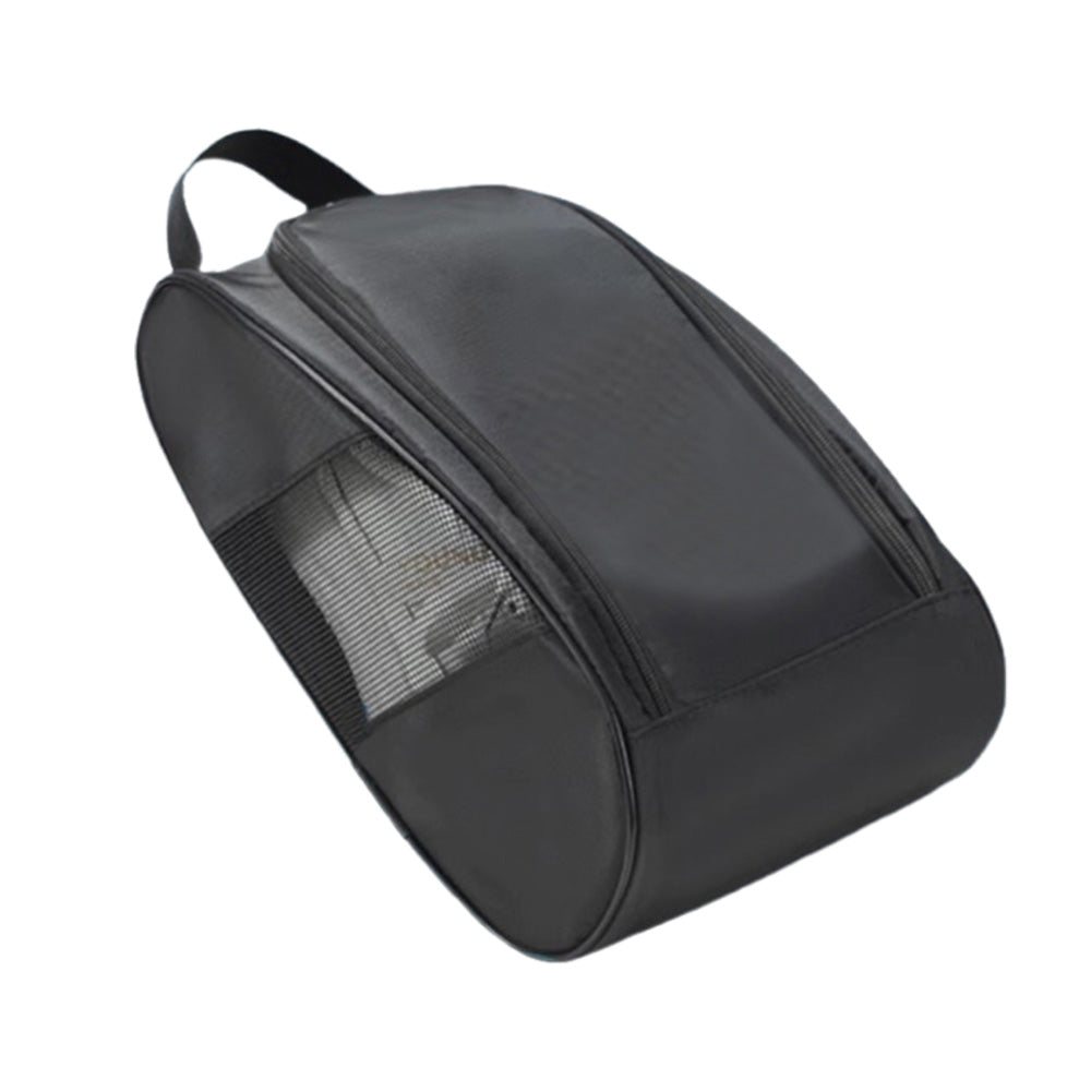 Golf Shoe Bag Zipper Sports Shoe Strap Bag with Clasped Strap Handle for Outdoor