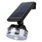 Motion Sensing Solar Wall Light with String Light