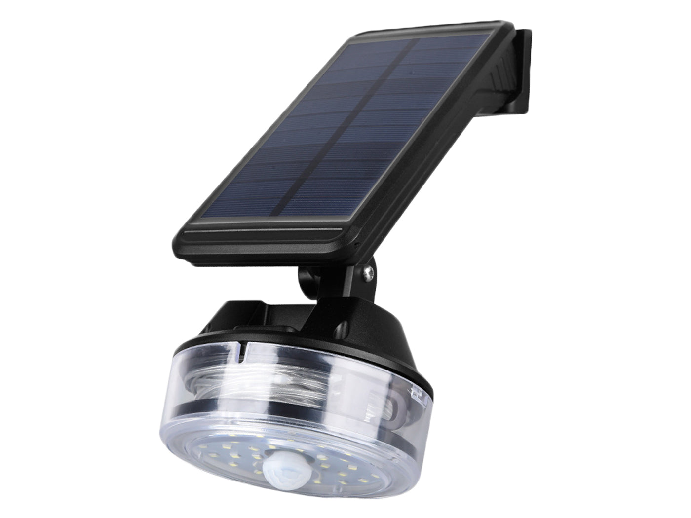 Motion Sensing Solar Wall Light with String Light