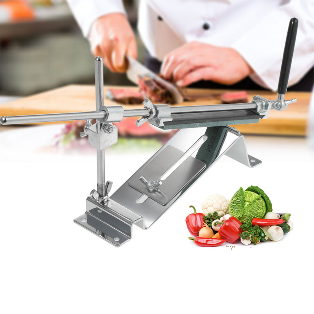 Fixed-angle Knife Sharpener Kit with 4Pcs Grindstones Kit