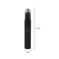 Nose Hair Trimmer Shaver 360 Rotating Dual Edge Blade Ear Nose Hair Remover