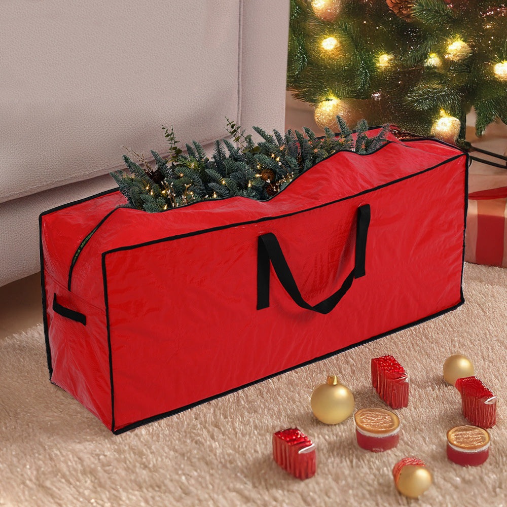 3pcs Large Christmas Tree Storage Bags PE Water-Resistant with Reinforced Handles and Zipper