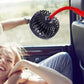 Clip on Mini Fan Portable USB Rechargeable Personal Desk Fan Cooling Fan