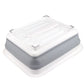 Foldable Dish Drying Rack with Utensil Holder Collapsible Kitchen Sink Organizer