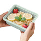 Silicone Freezer Trays with Lid Soup Freezer Container Microwave Dishwasher Safe