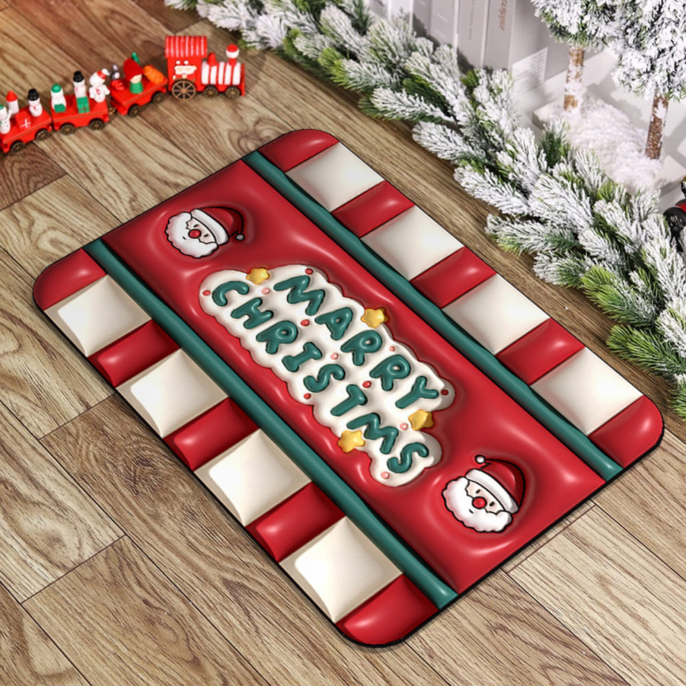 Funny Christmas Non-slip Indoor Doormat Floor Mat