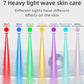 Remote Control Silicone Skin Care Mask 7-Coloured LED Face Neck Mask Light Therapy Tool