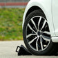 2 PCS Rubber Wheel Chocks Anti Slip Parking Wheel Chocks for Cars SUV Trucks