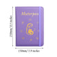 Pregnancy Daily Journal PU Cover Card Holder