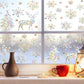 Christmas Snowflake Elk Window Sticker Sun Catcher Glass Window Iridescent Decoration