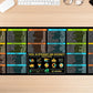 Extra Large Mouse Pad with Excel Shortcuts Non-Slip Desk Mat for Office