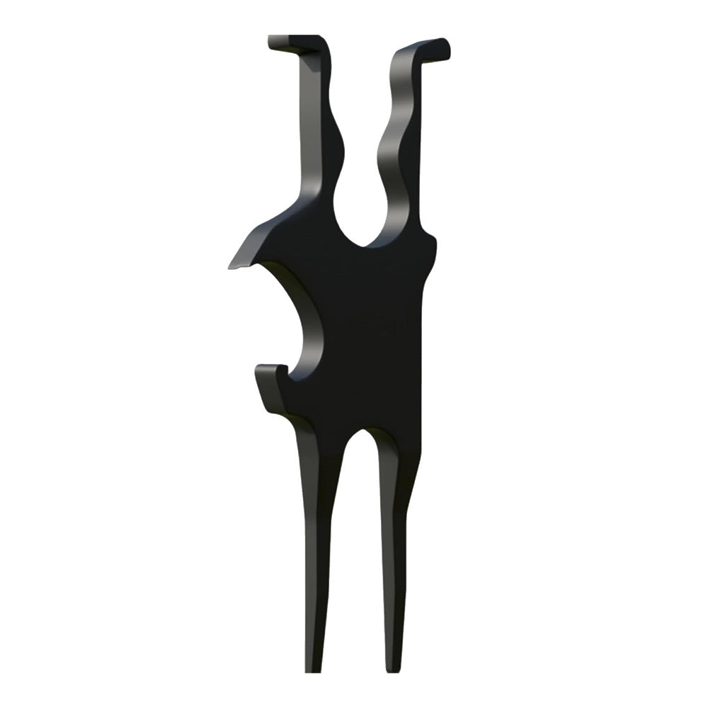 Golf Multi-Tool with Cigar Holder Ball Marker Divot Tool annd Bottle Opener