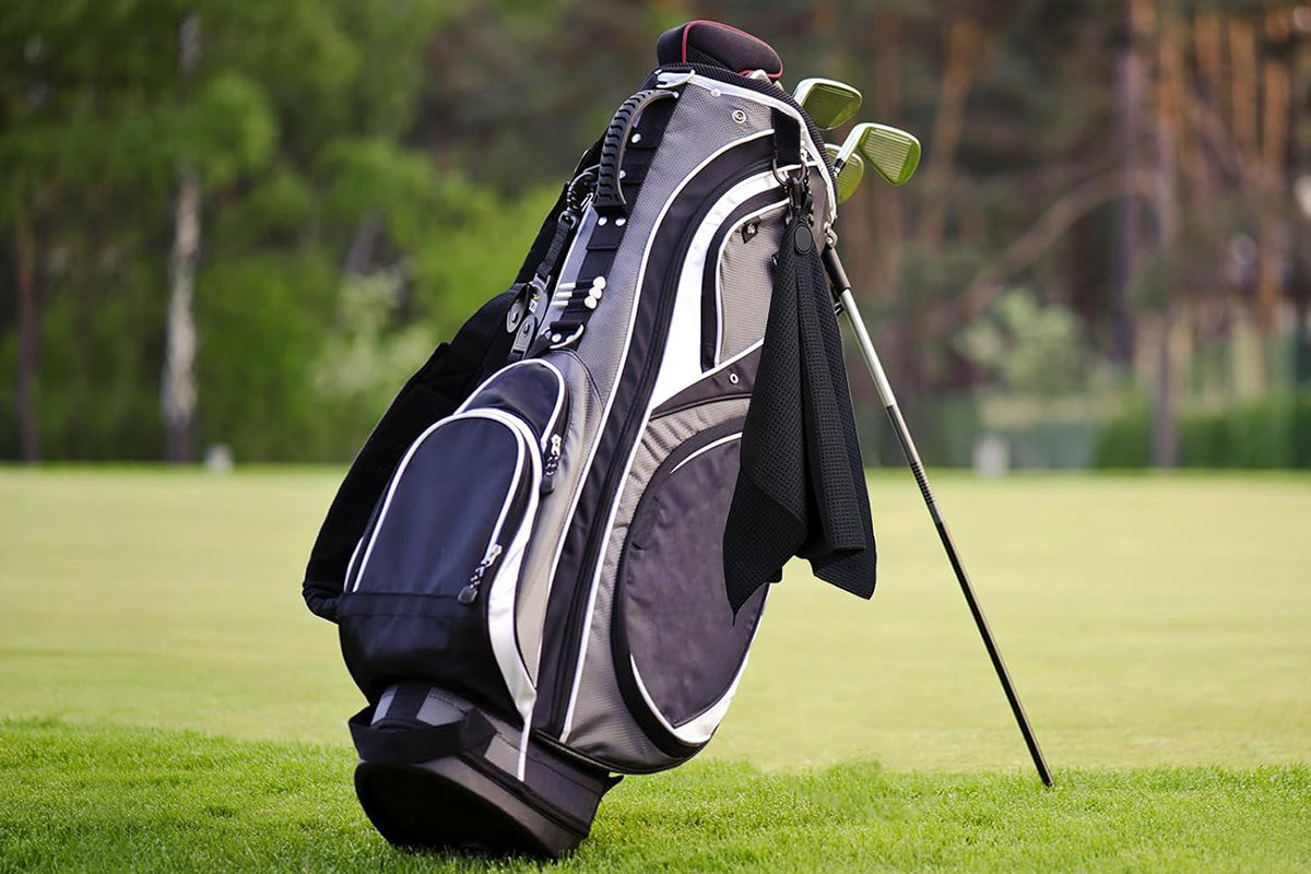 Golf Towel Microfiber Golf Towel for Golf Carts or Clubs