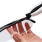 Portable Eye Glasses Microfiber Cleaning Brush Spectacles Eyeglass Cleaner Soft Wipe