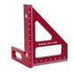 45/90 Degree Multi-Angle Measuring Drawing Line Aluminum Alloy Ruler