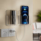2 PCS Wall Phone Holder No Drill Adhesive Remote Control Organizer for Home Office