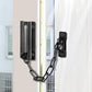 2 Pack Door Security Chain Lock Strong Door Chain Lock with 12 Screws for Wood Door
