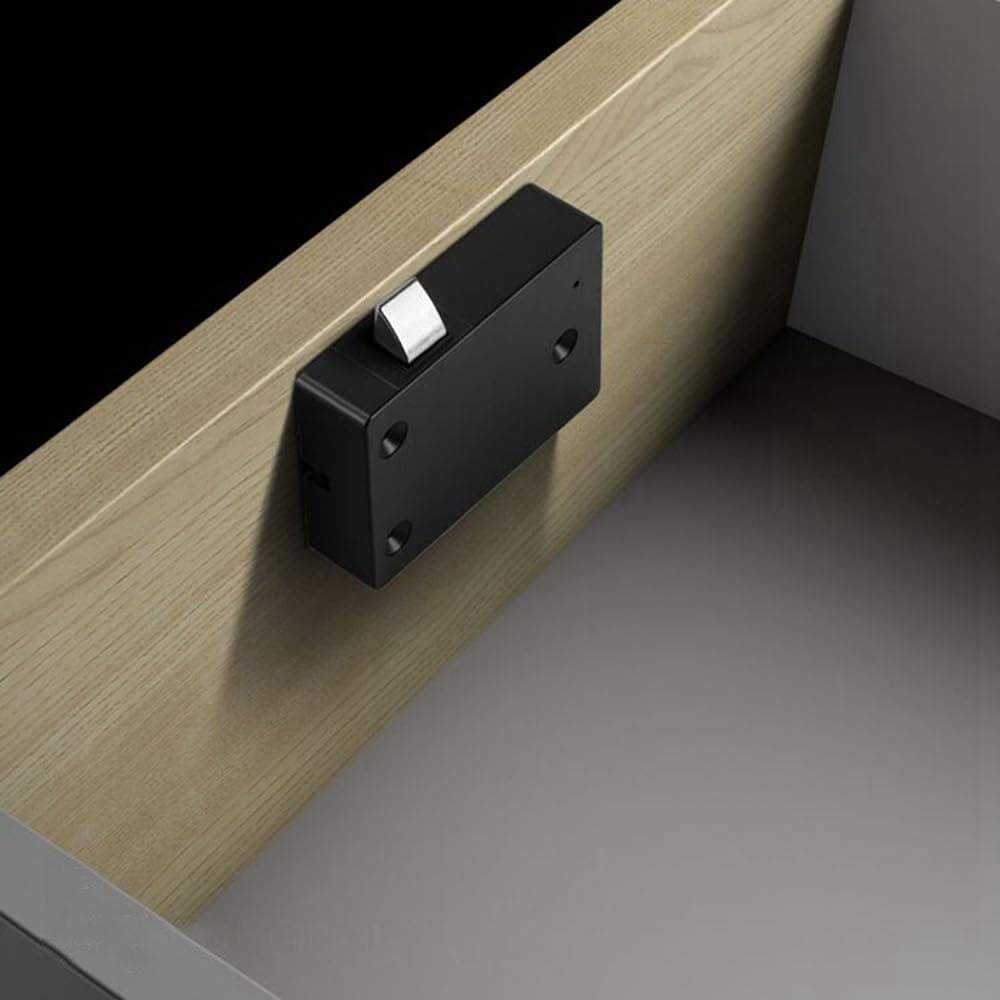 2Pcs Tuya Bluetooth APP Drawer Cabinet Lock Smart Fingerprint Cabinet Lock