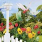 3PCS Outdoor Fake Dragonfly Rod Clip 3D Dragonfly Garden Decoration